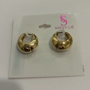 Savvy cie two tone earring